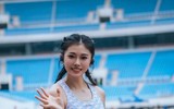 Đôi chân dài miên man của 'hotgirl điền kinh' Trung Quốc