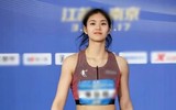 'Nữ thần điền kinh' xinh như mộng trên đường chạy