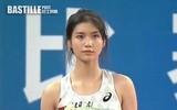 'Nữ thần điền kinh' xinh như mộng trên đường chạy