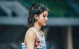 'Nữ thần điền kinh' xinh như mộng trên đường chạy