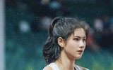 'Nữ thần điền kinh' xinh như mộng trên đường chạy
