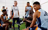 Mbappe hớn hở trong buổi tập đầu tiên cùng Real Madrid