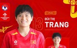 Tiền vệ xinh đẹp trong đội hình tuyển futsal nữ Việt Nam