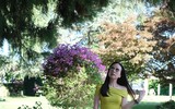 Madam Pang khoe dáng đẹp ở Thụy Sĩ