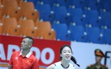 Dung nhan 'chân dài' 17 tuổi cao 1m9 của bóng chuyền Việt Nam