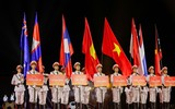 Hình ảnh cuốn hút từ Lễ khai mạc Giải bóng đá Công an, Cảnh sát ASEAN mở rộng 2025