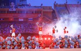 Hình ảnh cuốn hút từ Lễ khai mạc Giải bóng đá Công an, Cảnh sát ASEAN mở rộng 2025