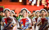 Hình ảnh cuốn hút từ Lễ khai mạc Giải bóng đá Công an, Cảnh sát ASEAN mở rộng 2025