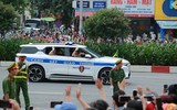 Hình ảnh gần gũi và nhân văn của lực lượng Công an Thủ đô tại tổng duyệt A80