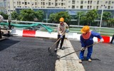 Cầu vượt nút giao Nguyễn Văn Huyên 580 tỷ đồng sắp khánh thành