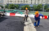 Cầu vượt nút giao Nguyễn Văn Huyên 580 tỷ đồng sắp khánh thành