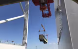 Cận cảnh quá trình vận chuyển đoàn tàu đầu tiên tuyến metro Nhổn- Ga Hà Nội tại cảng Dunkirk