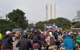 Ngắm đường vành đai 3 đi thấp qua hồ Linh Đàm sắp thông xe