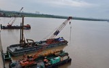 Ngắm cây cầu Vĩnh Tuy 2 đang dần rõ hình hài