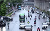 Hình ảnh xe buýt Hà Nội lăn bánh sau nhiều tháng “đắp chiếu”