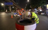 Chính thức phân làn riêng biệt cho ô tô, xe máy trên đường Nguyễn Trãi