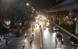 Chính thức phân làn riêng biệt cho ô tô, xe máy trên đường Nguyễn Trãi