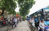 Chính thức phân làn riêng biệt cho ô tô, xe máy trên đường Nguyễn Trãi