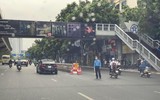 Chính thức phân làn riêng biệt cho ô tô, xe máy trên đường Nguyễn Trãi