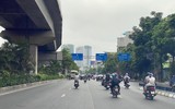 Chính thức phân làn riêng biệt cho ô tô, xe máy trên đường Nguyễn Trãi