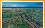 Ngắm Vành đai 4- Vùng Thủ đô với 14 làn xe và các nút giao khác mức bao quanh Hà Nội 