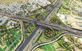 Ngắm Vành đai 4- Vùng Thủ đô với 14 làn xe và các nút giao khác mức bao quanh Hà Nội 