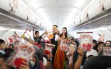 Hàng không Việt rộn ràng cùng khách đón Trung thu trên “chín tầng mây”