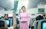 Tái hiện lịch sử đồng phục tiếp viên trên những chuyến bay đặc biệt