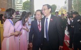 Hình ảnh lãnh đạo Đảng, Nhà nước dự Đại hội đại biểu lần thứ XVII Đảng bộ thành phố Hà Nội