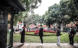 Hà Nội: Người dân thực hiện nghiêm biện pháp phòng dịch Covid-19 ngày mùng 1 Tết Tân Sửu 