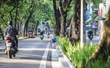 [ẢNH] Hà Nội ngày đầu giãn cách xã hội: Chen nhau đi chợ sớm, vẫn tập thể dục, cắt tóc ngoài đường...