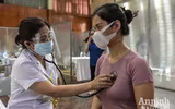 [ẢNH] Hà Nội trưng dụng nhà thi đấu 2.000 chỗ làm điểm tiêm vaccine Covid-19