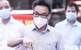 [ẢNH] Lịch trình dày đặc trong buổi kiểm tra chống dịch Covid-19 của Phó Thủ tướng Vũ Đức Đam tại Hà Nội