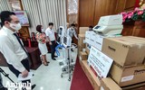 [ẢNH] Cận cảnh những trang thiết bị y tế doanh nghiệp ủng hộ TP Hà Nội