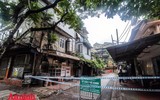 [ẢNH] Cả phường căng sức bảo vệ 