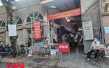 [ẢNH] Bên trong đoạn phố Đội Cấn dài 350m phải phong tỏa vì phát hiện chùm ca bệnh Covid-19
