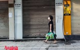 [ẢNH] Bên trong đoạn phố Đội Cấn dài 350m phải phong tỏa vì phát hiện chùm ca bệnh Covid-19