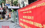 [ẢNH] Bên trong đoạn phố Đội Cấn dài 350m phải phong tỏa vì phát hiện chùm ca bệnh Covid-19