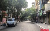 [ẢNH] Bên trong đoạn phố Đội Cấn dài 350m phải phong tỏa vì phát hiện chùm ca bệnh Covid-19