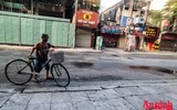 [ẢNH] Bên trong đoạn phố Đội Cấn dài 350m phải phong tỏa vì phát hiện chùm ca bệnh Covid-19