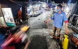 Hình ảnh khác biệt ở chợ đầu mối sầm uất nhất phía Nam Hà Nội ngày mở cửa trở lại