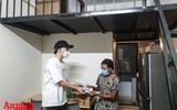 [ẢNH] Cận cảnh căn hộ 0 đồng, hỗ trợ tiền ăn đầu tiên ở Hà Nội cho người khó khăn, không chỗ ở trong giãn cách xã hội