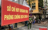  [ẢNH] Hà Nội: Mở rộng vùng phong tỏa ở Giáp Bát vì 4 lái xe đường dài từ TP Hồ Chí Minh dương tính