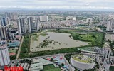[ẢNH] Nhìn từ flycam lô đất dự án tỷ đô xây dựng Khu phức hợp Đại sứ quán Mỹ mới ở Hà Nội 