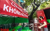 Hình ảnh rất Hà Nội tại cửa hàng thiết yếu không người bán đầu tiên phục vụ người dân phố cổ 