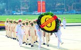[Ảnh] Lãnh đạo Đảng, Nhà nước, TP Hà Nội vào Lăng viếng Chủ tịch Hồ Chí Minh nhân kỷ niệm 76 năm Quốc khánh 2/9
