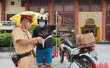 [ẢNH] Hà Nội ngày 2/9: Đường vắng hơn, vẫn có trường hợp ra đường sai mục đích