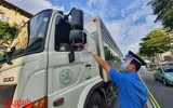 [ẢNH] Hà Nội: Nhắc nhở người chưa có giấy đi đường mới, đã cấp khoảng 20.000 giấy đi đường có QR code