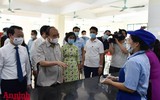 [Ảnh] Chủ tịch nước Nguyễn Xuân Phúc dự lễ khai giảng ở tỉnh 