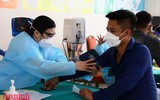 [ẢNH] Cận cảnh ngày đầu tiêm vaccine phòng Covid-19 diện rộng cho cư dân Times City